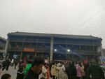 阜阳颍上管仲老街庙会街景