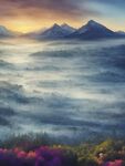 唯美山水画