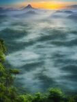 唯美山水图