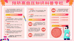 高血压预防医疗健康知识科普展板