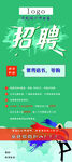 女装招聘X展架