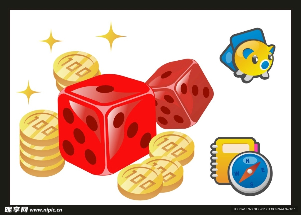 手绘金融货币