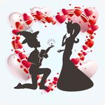 情人节海报
