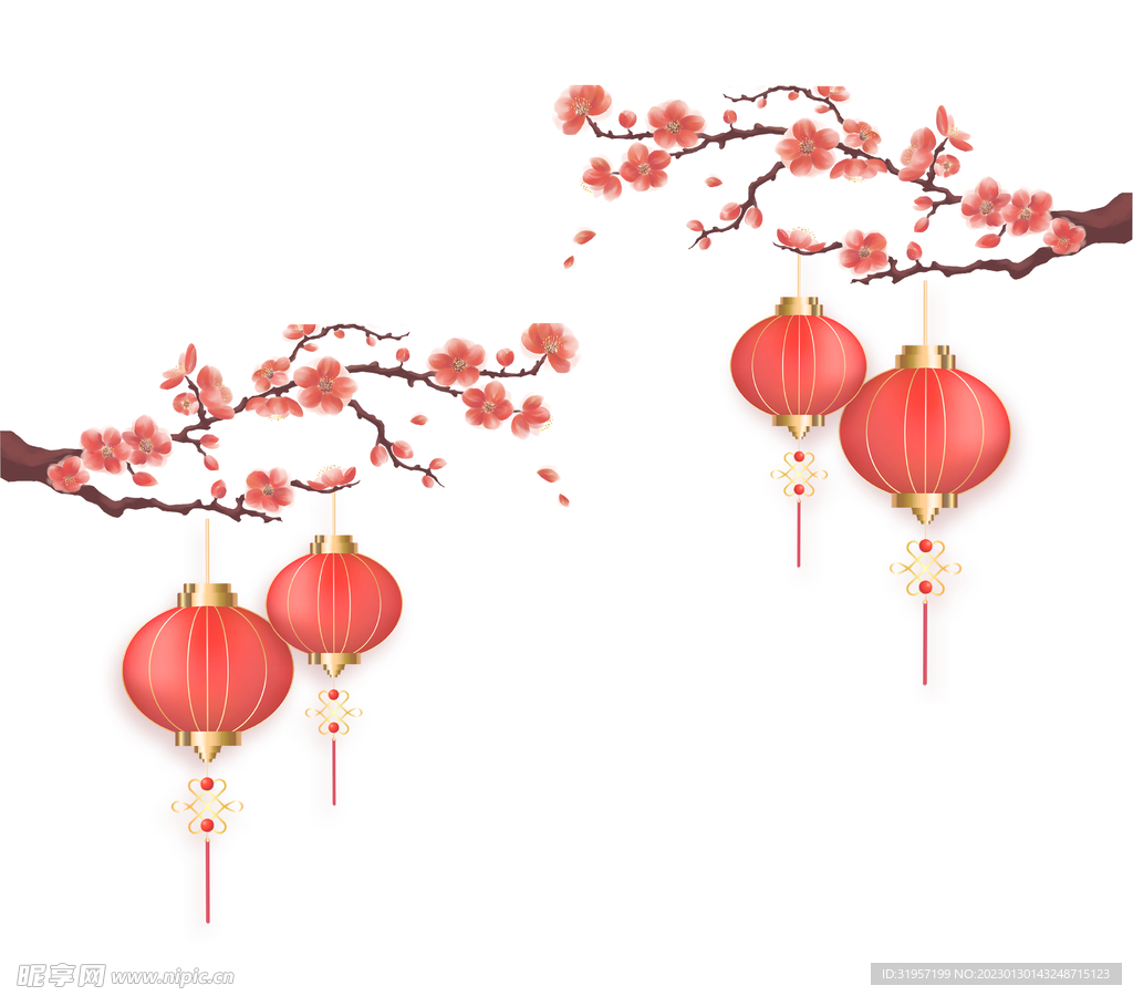 梅花灯笼
