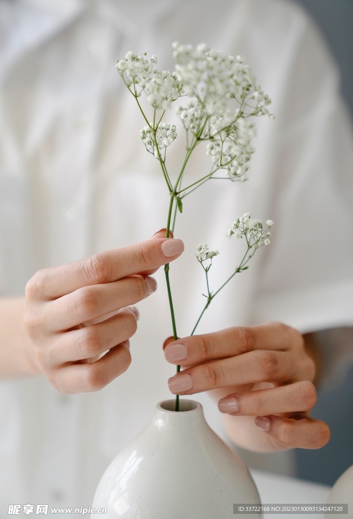 插花