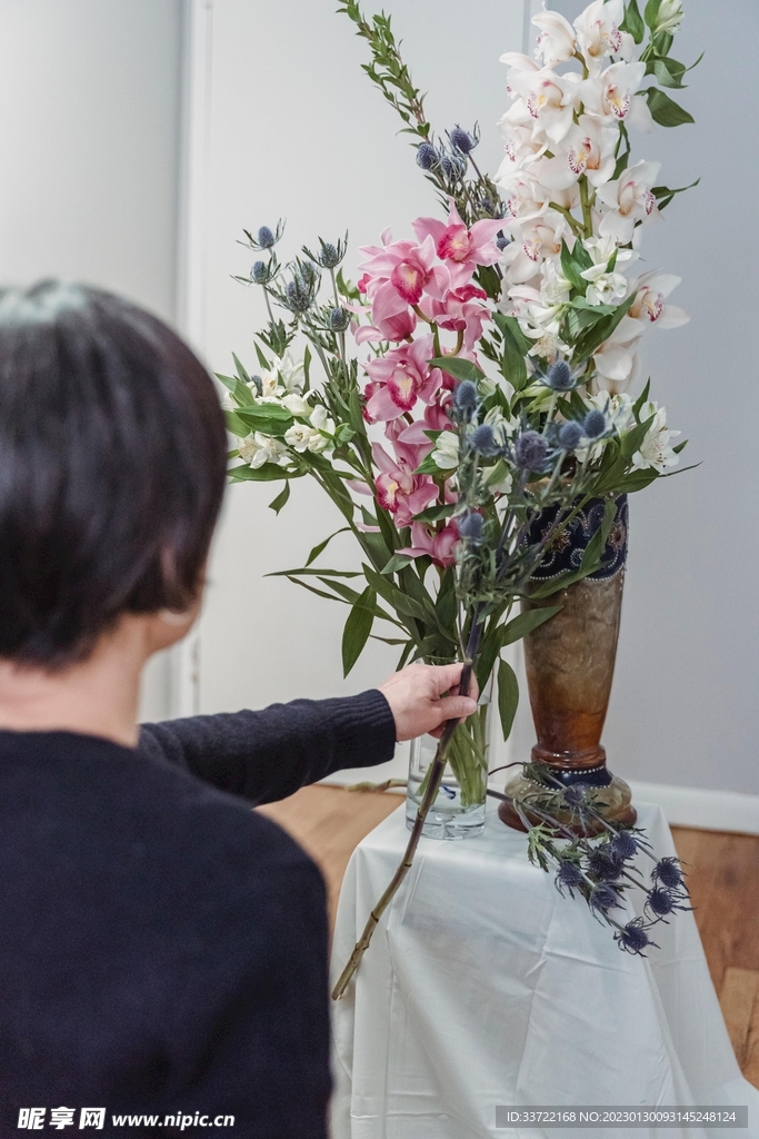 插花