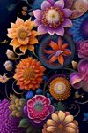 鲜花插画