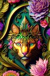 鲜花插画
