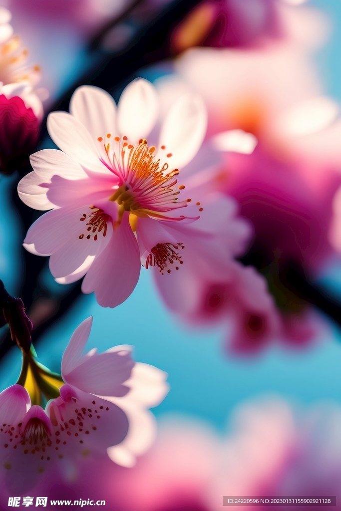 鲜花插画