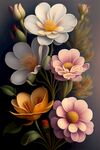 鲜花插画