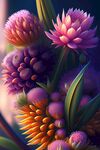 鲜花插画