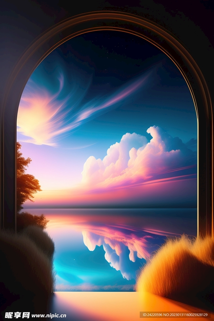风景插画