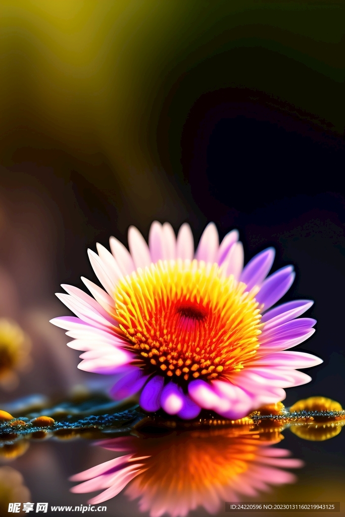 鲜花插画