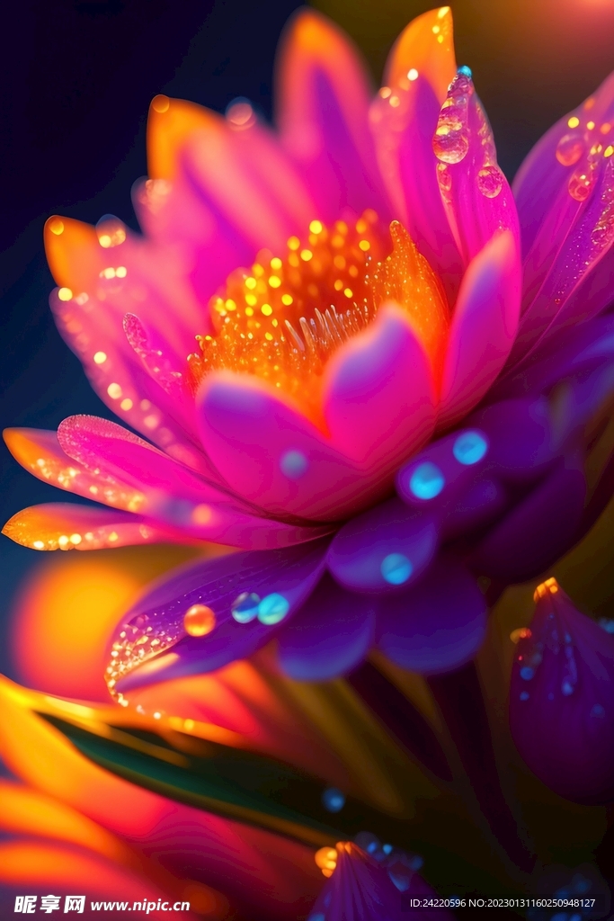 鲜花插画
