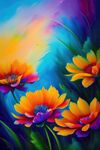 鲜花插画