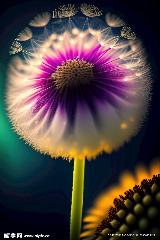 鲜花插画