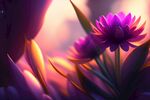 鲜花插画