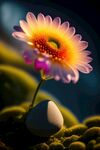 鲜花插画