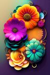 鲜花插画