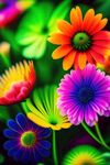 鲜花插画
