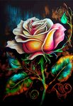 鲜花插画