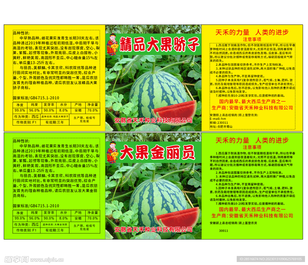王军西瓜贴纸