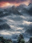 水墨山水