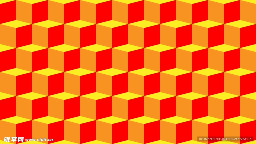 倾斜立体图形