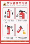 灭火器使用方法
