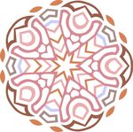 春季春天复古印花图案图形背景