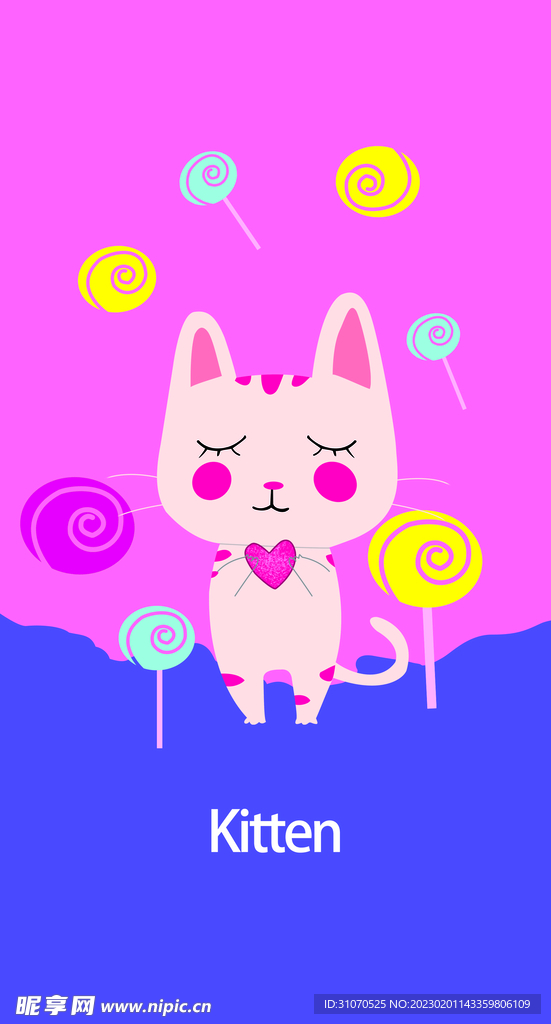 卡通猫