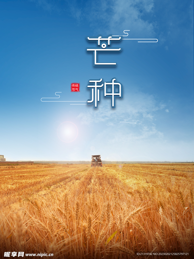 摄影芒种海报