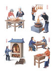 北京烤鸭制作过程图