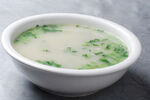 糍粑青菜汤