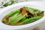 豆豉鲮鱼煮油麦菜