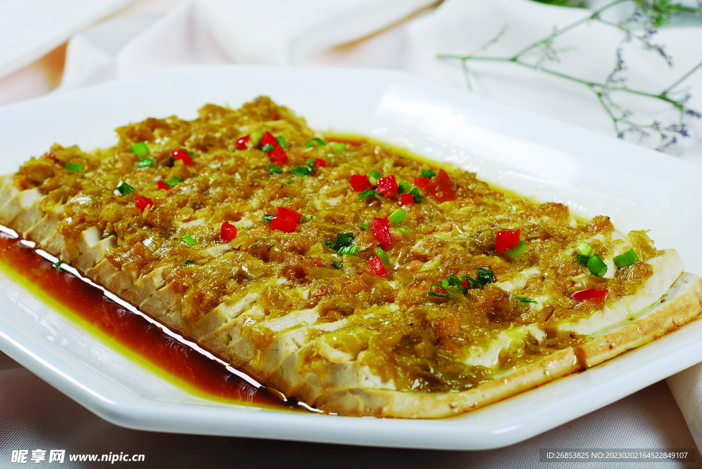 剁椒蒸豆腐
