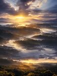 夕阳风景