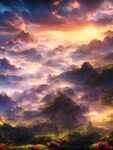 夕阳风景
