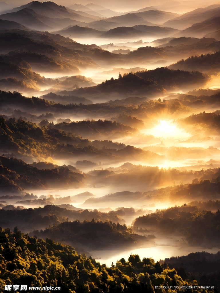 夕阳风景