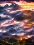 夕阳风景