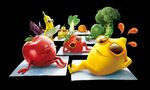水果蔬菜卡通总动人 素免抠图片