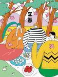 春天插画