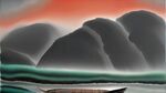水墨山水画