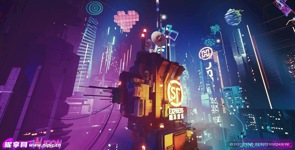  科幻场景图片