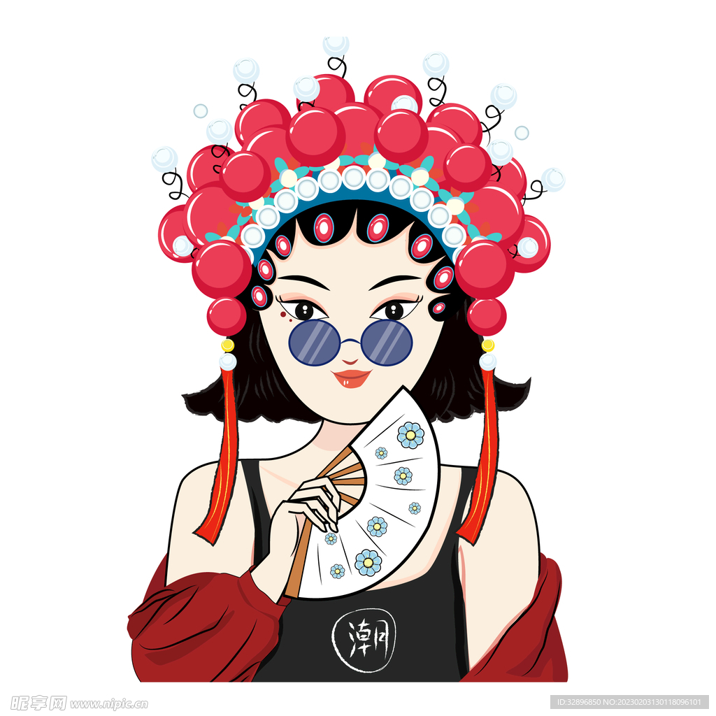 国潮女孩