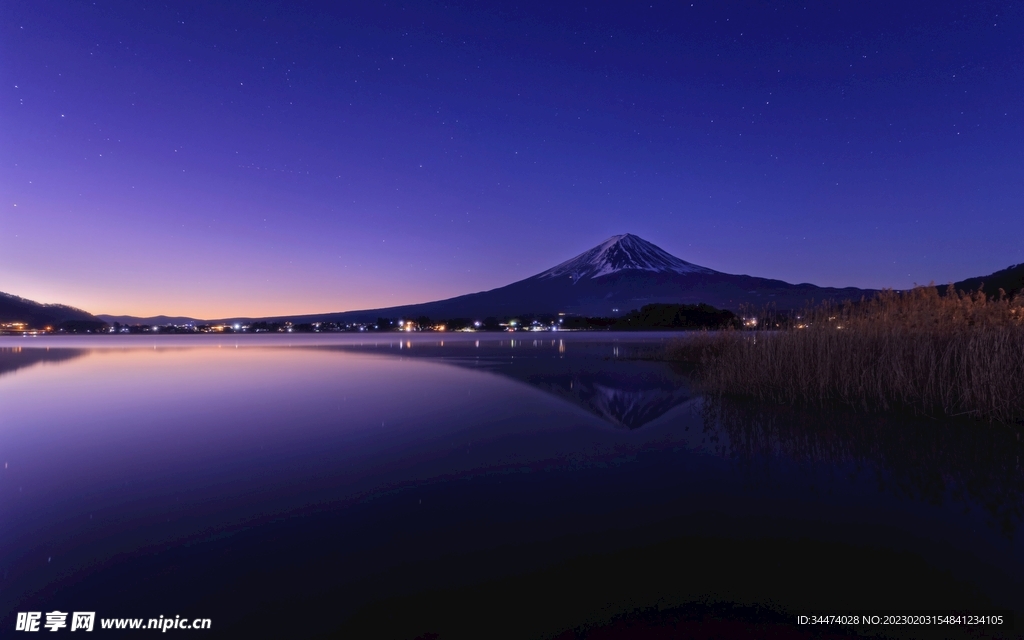 海面夜景