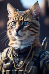 狸花猫战士