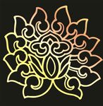 莲花花纹底纹 