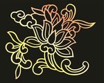 莲花花纹底纹 