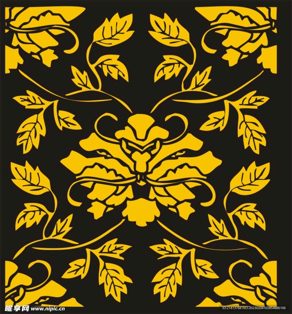 古典传统花纹 